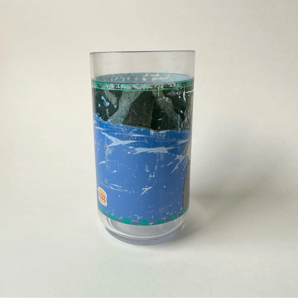 Vintage Pocahontas Burger King cup and figure Bundle